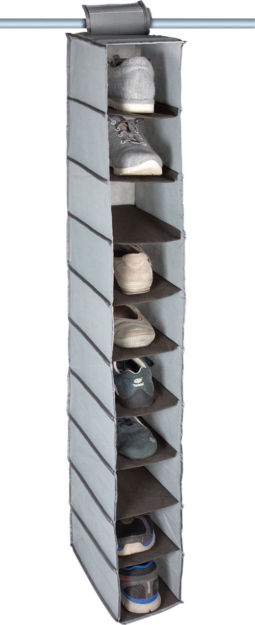 Hindermann Hängeregal mit 10 Aufbewahrungsfächer - Hängeschränke