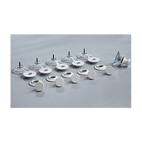 Hindermann Haftsauger für den Selbstausbau 5-teilig mit Clip-Ösen - sonstige Schutzhüllen & Zubehör