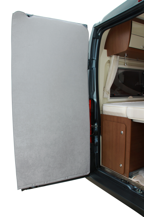 Hindermann Hecktürisolierung für Fiat Ducato ab 07/14  2-teilig mit Magnetbefestigung - Thermomatten & Isolierung