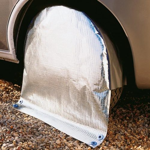 Hindermann Radschutzhülle Reflex 1 Achser  66,5 x 21,5 cm - Radkastenabdeckungen