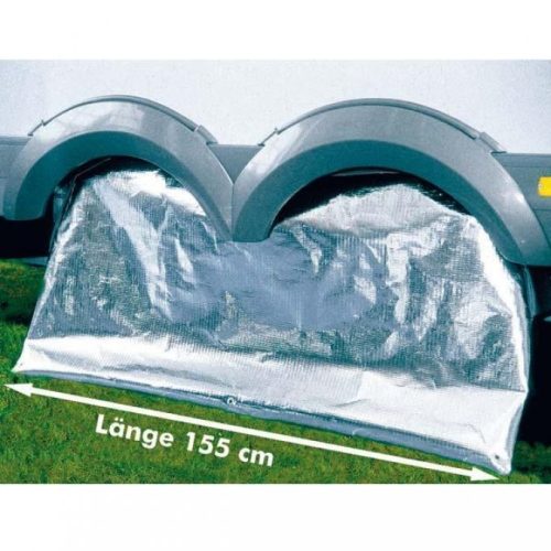 Hindermann Radschutzhülle Reflex für Tandemachser 155 cm - Radkastenabdeckungen