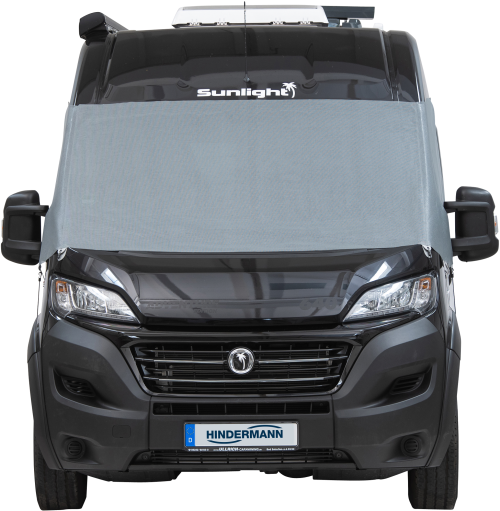 Hindermann Sonnenschutzmatte Screen für Vans / Alkoven- / teilintegrierte Fahrzeuge Renault Master ab 2024 - Wohnmobil-Schutzhüllen
