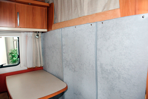 Hindermann Thermo-Trennvorhang Hellgrau - Thermomatten & Isolierung