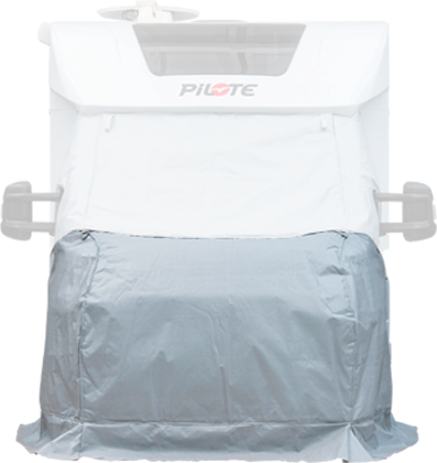 Hindermann Thermofenstermatten Lux Duo Unterteil Hymer B-Klasse Dynamic Line ab 2016, Nr. 7711-2410 - Thermomatten & Isolierung