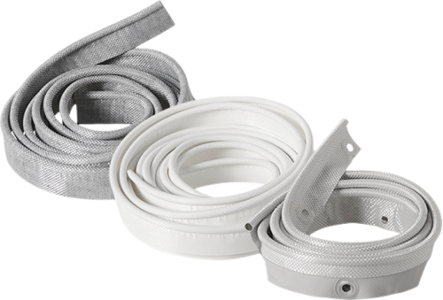 Hindermann Vorzeltkeder für Reparaturen Markisen-keder Weiß 6 Meter - Zelt-Gestänge & Zubehör