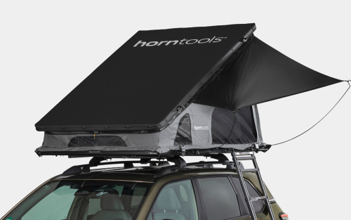 Horntools Cloud Triangle Dachzelt für 2 Personen 140 cm Liegefläche - Klappdachzelte