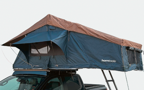 Horntools Elements Gen II Dachzelt für 2 Personen Ocean - Aufblasbare Dachzelte