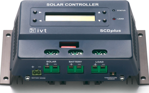 IVT SCDplus Solar Controller Laderegler 48 V 40 A mit Display - Solar-Laderegler