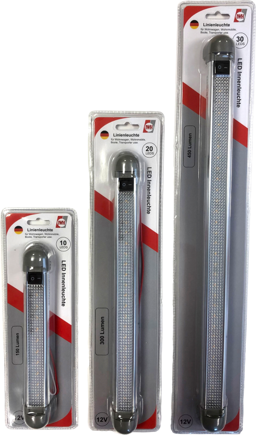 IWH LED Linienleuchte für Fahrzeuge 180 Grad schwenkbar 12 V 150 Lumen - Einbauleuchten & Leuchtmittel