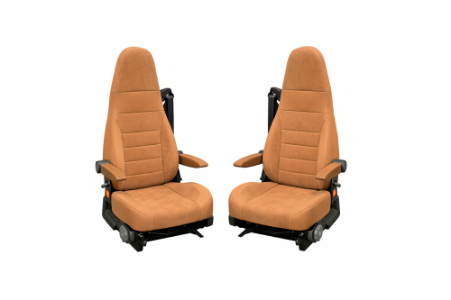 Ideatermica Venus C Sitzbezug mit integrierter Kopfstütze und Gurten 2 Stück beige - Sitzbezüge