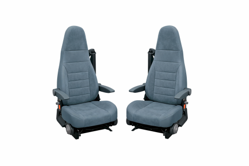 Ideatermica Venus C Sitzbezug mit integrierter Kopfstütze und Gurten 2 Stück grau - Sitzbezüge