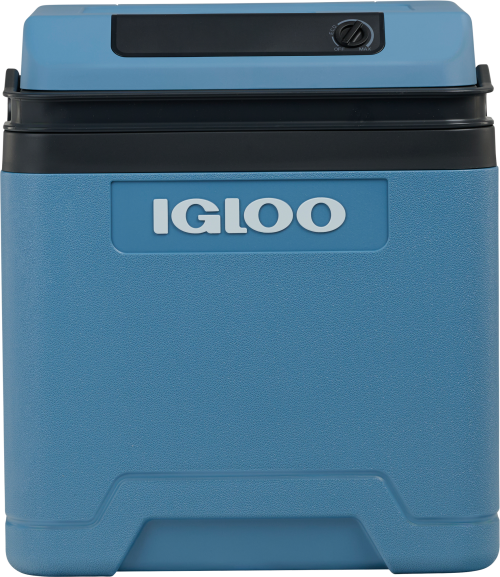 Igloo IE27 AC/DC Thermoelektrische Kühlbox 12/24 V und 230 V Anschluss 26 Liter ice blue  - Thermoelektrische Kühlboxen