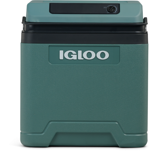 Igloo IE27 AC/DC Thermoelektrische Kühlbox 12/24 V und 230 V Anschluss 26 Liter spruce - Thermoelektrische Kühlboxen
