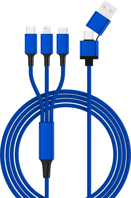 InnTec Hydra ULTRA USB-Kabel 5in1 Farbe: Blau - Sonstiges 12 / 24 V Zubehör