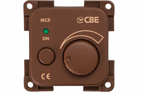 Inprojal System 10.000 Dimmer 12V / 3 A braun - Schalter, Taster & Rahmen