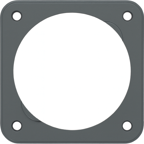 Inprojal System 10.000 Distanzplatte schiefergrau - Schalter, Taster & Rahmen