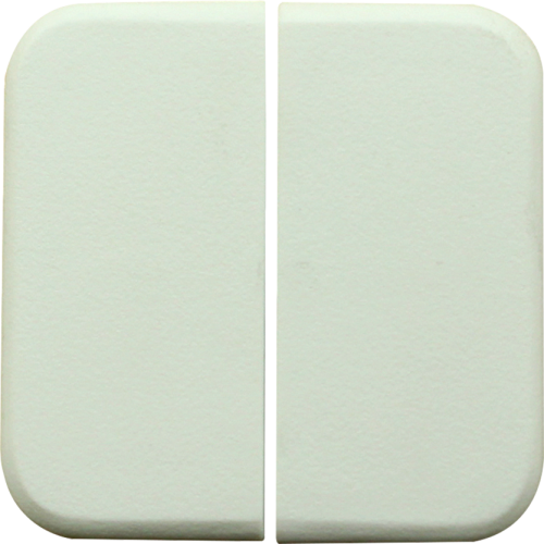 Inprojal System 10.000 Doppelflächenwippe für Wippschalter weiß - Schalter, Taster & Rahmen