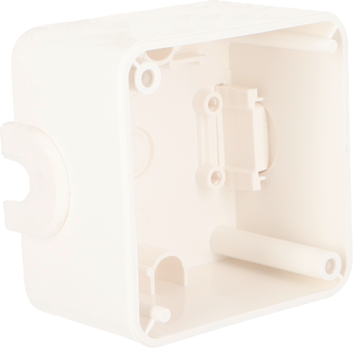 Inprojal System 10.000 Einfach Aufputzrahmen hochglänzend weiß - Schalter, Taster & Rahmen