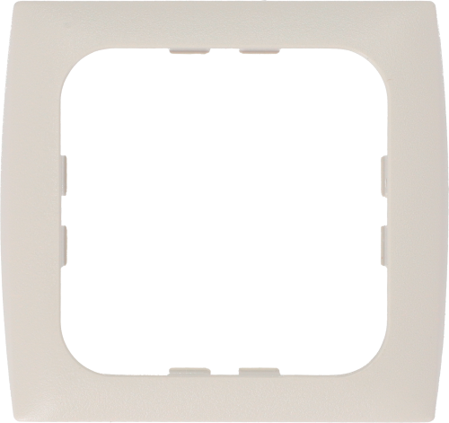 Inprojal System 10.000 Einfachrahmen SOFTLINE grau - Schalter, Taster & Rahmen