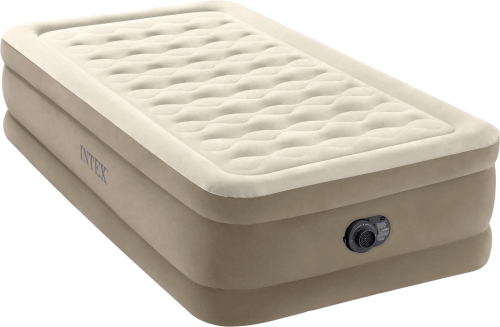 Intex DuraBeam UltraPlush Twin Luftbett mit 220V Pumpe 99 x 191 x 46 cm - Luftbetten