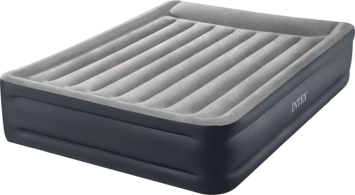 Intex Luftbett DuraBeam Deluxe PillowRestRaised mit 220 V Pumpe / Aufbewahrungstasche 152 x 203 x 42 cm - Luftbetten