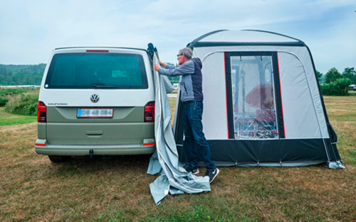 Isabella AIR X-Tension Tunnel 30 x 83,5 cm für Family Van  - Innenzelte & Schleusen