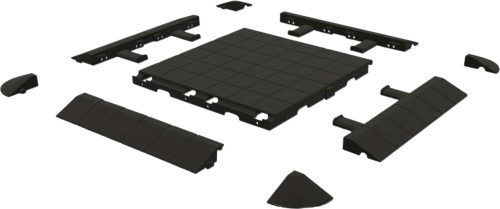 Isabella Floor Bodenplatte Mittelteil 50 x 50 cm  - Vorzeltteppich & Zeltboden