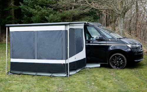 Isabella Vorhangset 4 teilig für Markisenwände Van Front und Van Side - Markisenvorzelte & Wände