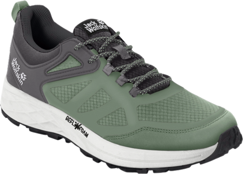 Jack Wolfskin Athletic Hiker Texapore Low Damenschuhe dunkelgrün 36 - Damenschuhe