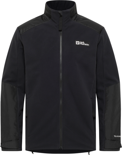 Jack Wolfskin Blizzard Herrenfleecejacke schwarz XL - Herrenjacken