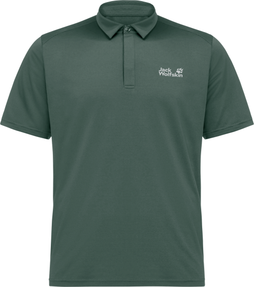 Jack Wolfskin Delgami Herren Poloshirt olive XXL - Herrenshirts, -hemden & -pullover