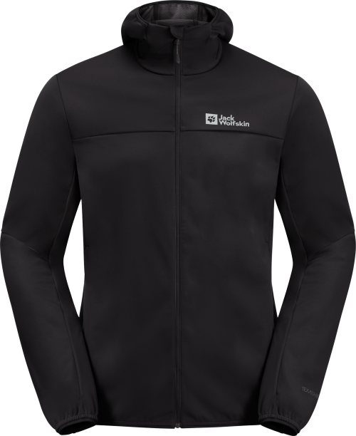 Jack Wolfskin Feldberg Hoody Herren Softshelljacke schwarz XXXL - Herrenjacken