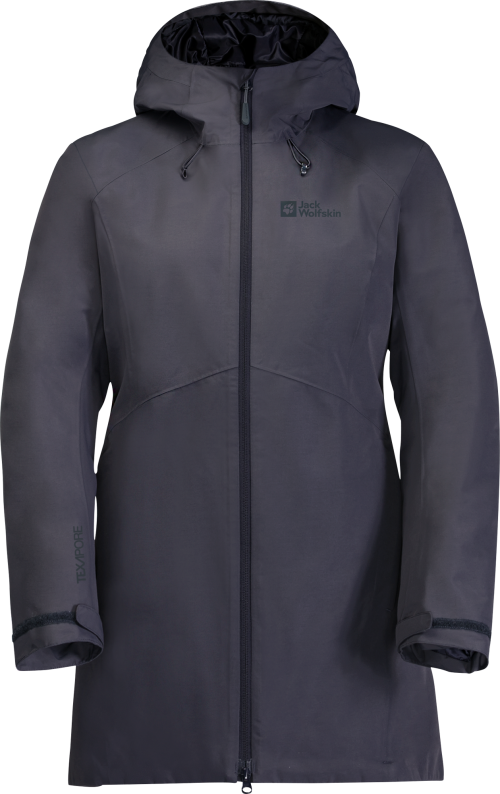 Jack Wolfskin Heidelstein Ins Damen Winterjacke dunkelgrau S - Damenjacken