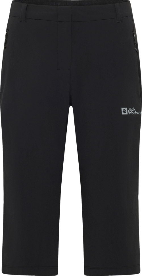 Jack Wolfskin Hikeout 3/4 Damen Trekkinghose schwarz 42 - Damenhosen, -röcke & -kleider