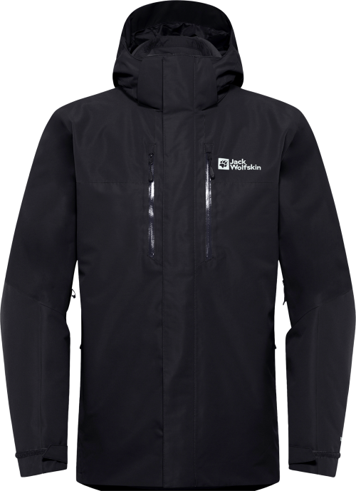 Jack Wolfskin Jasper  Herren Doppeljacke schwarz L - Herrenjacken