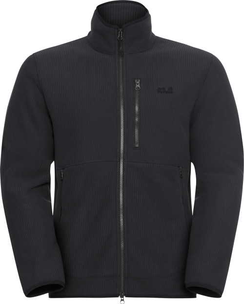 Jack Wolfskin Lake Ridge Herren Fleecejacke  schwarz L - Herrenjacken
