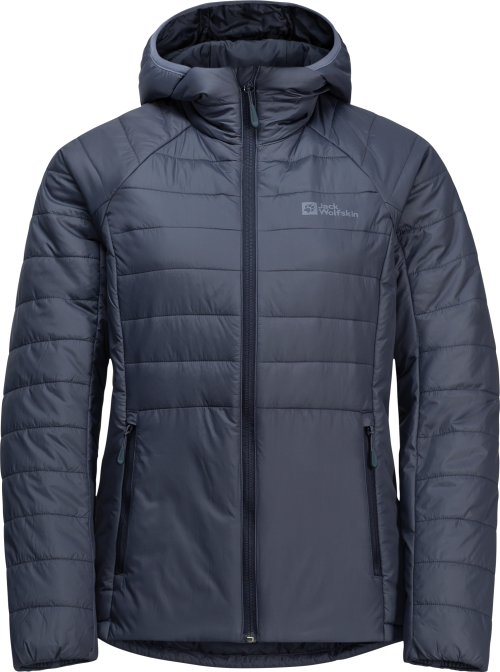 Jack Wolfskin Lapawa Ins Hoody Damen Isolationsjacke  dunkelgrau XL - Damenjacken