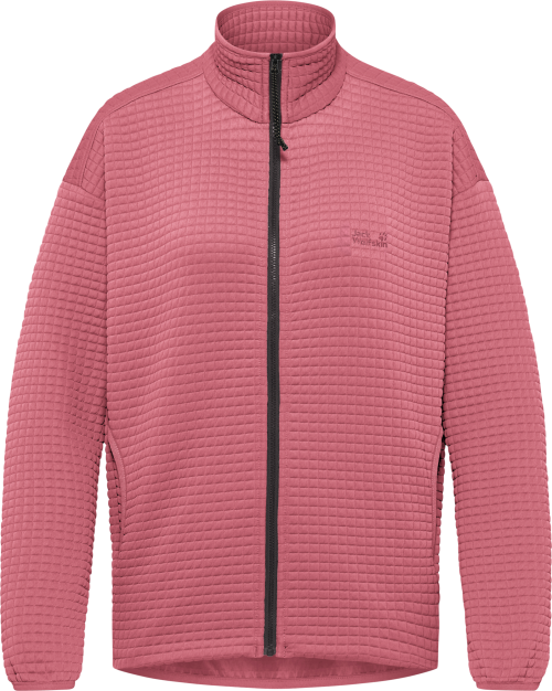 Jack Wolfskin Mogari Damen Fleecejacke melon XL - Damenjacken