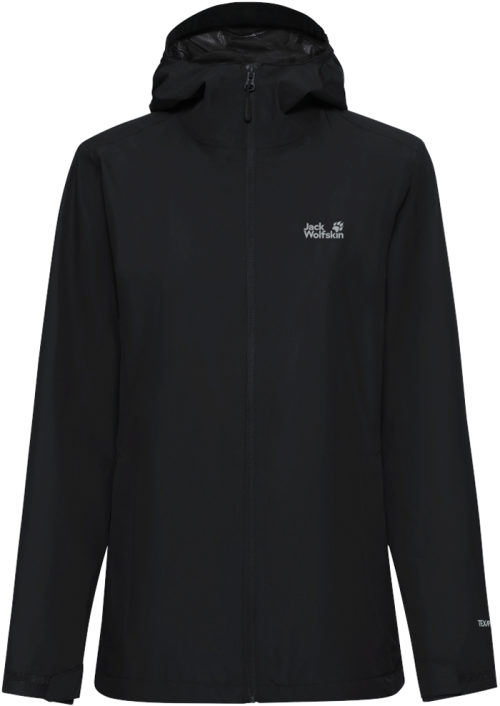 Jack Wolfskin Outrovert 2L Damen Outdoorjacke schwarz XS - Damenjacken