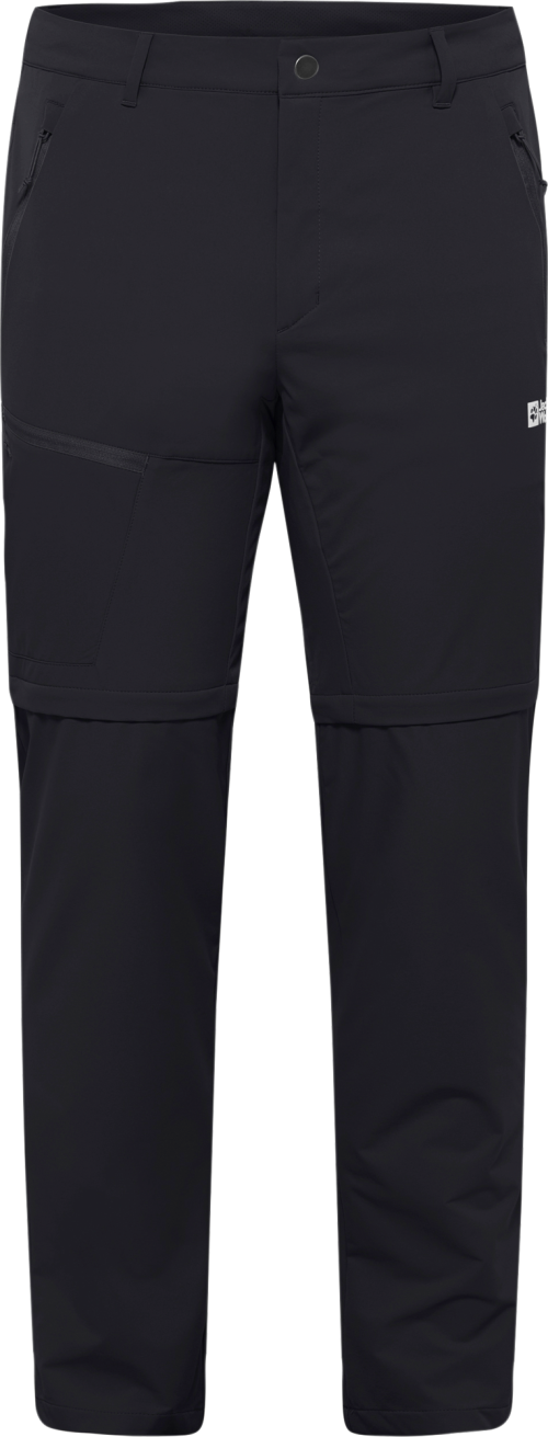 Jack Wolfskin Pico Trail Zip Off Herrenhose schwarz 54 - Herrenhosen & -shorts