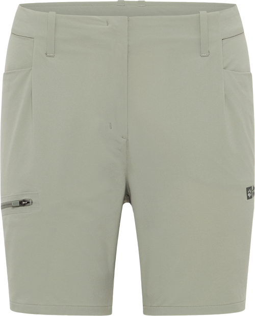 Jack Wolfskin Prelight Stride Damenshorts hellgrau 38 - Damenhosen, -röcke & -kleider
