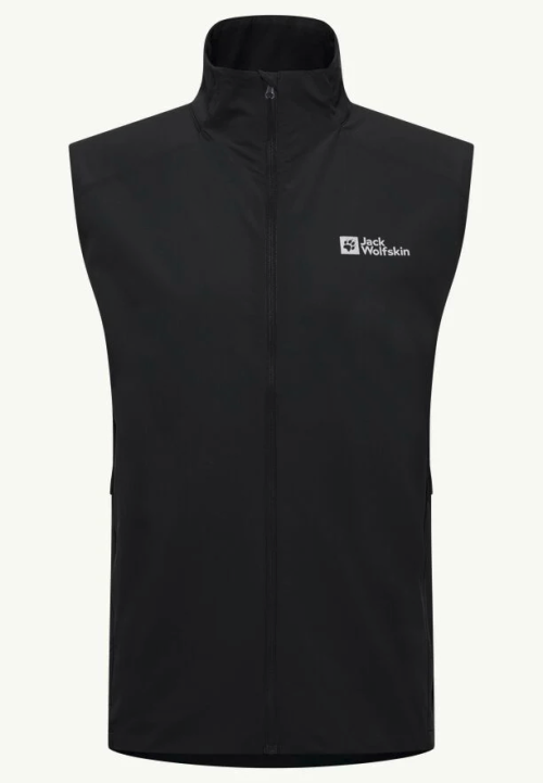 Jack Wolfskin Prelight Stride Herrenweste schwarz M - Herrenjacken