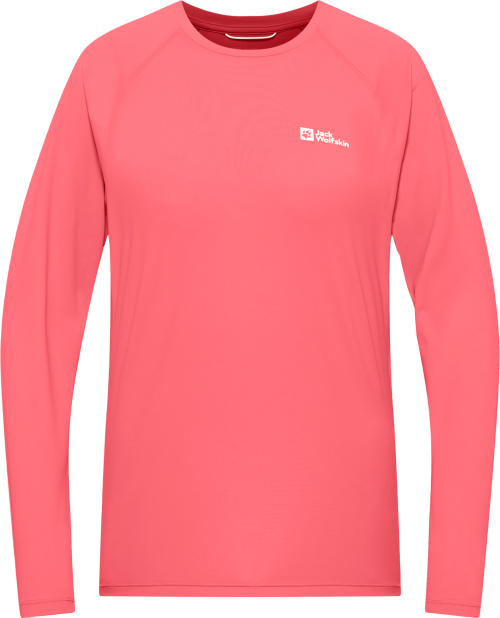 Jack Wolfskin Prelight Swift Ls Damen Langarm Funktionsshirt rosa XL - Damenshirts, -blusen & -pullover