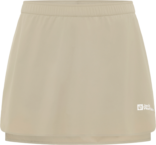 Jack Wolfskin Prelight Swift Skort Damenrock beige L - Damenhosen, -röcke & -kleider