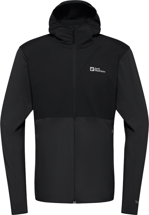 Jack Wolfskin Prelight Trail Hoody Herrenjacke schwarz L - Herrenjacken