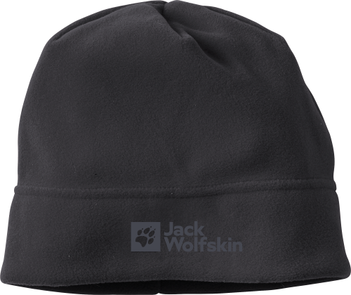 Jack Wolfskin Real Stuff Beanie Mütze schwarz one size - Hüte & Mützen