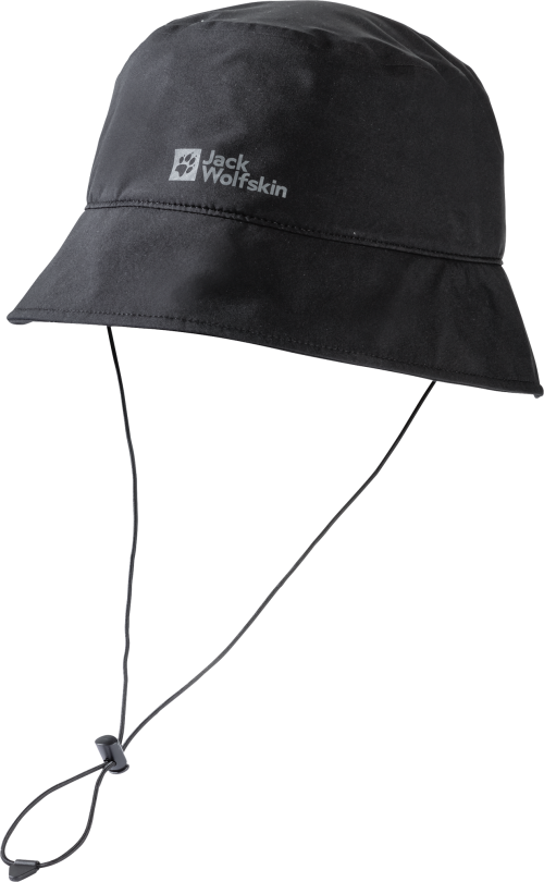 Jack Wolfskin Regenhut schwarz M - Hüte & Mützen
