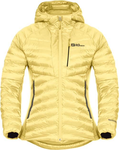 Jack Wolfskin Routeburn Pro Ins Damen Isolationsjacke  gelb XL - Damenjacken