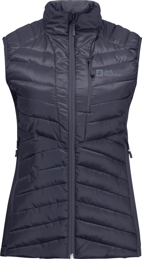 Jack Wolfskin Routeburn Pro Ins Damen Outdoor-Weste hellgrau M - Damenjacken