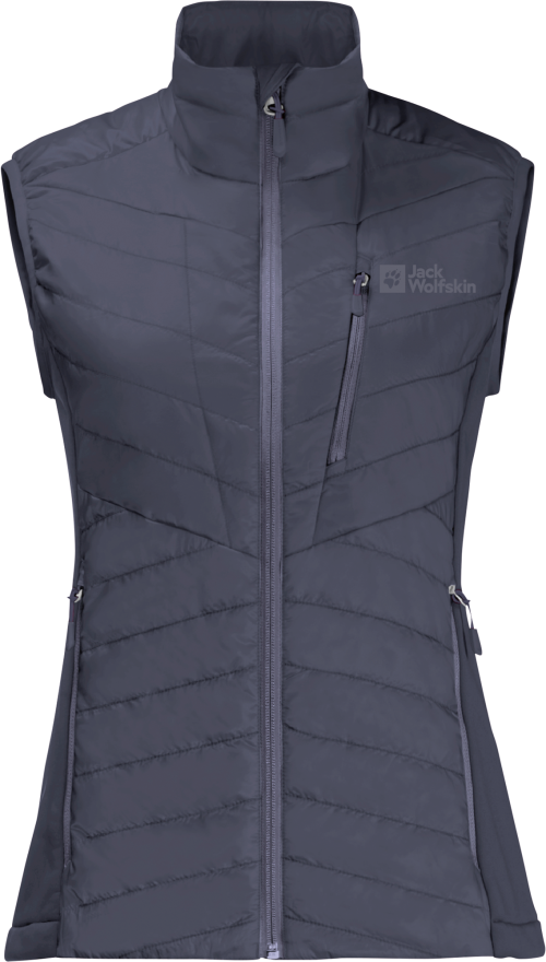 Jack Wolfskin Routeburn Pro Ins Damen Outdoorweste graphite dunkelgrau S - Damenjacken